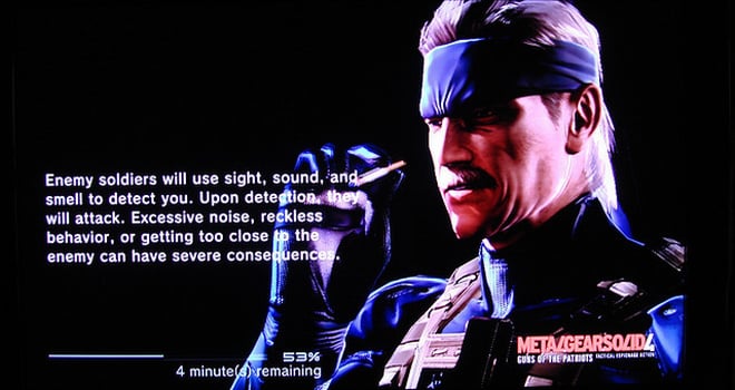 El nuevo Metal Gear Solid 4 incluirá la opción de instalación completa -  TecnoGaming