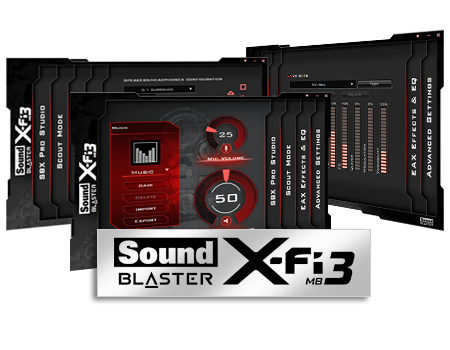 sound blaster x fi mb3