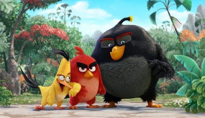 La película Angry Birds. Imagen cortesía de Sony Pictures Imageworks