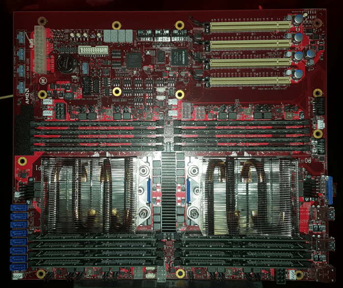 AMD Naples server Motherboard