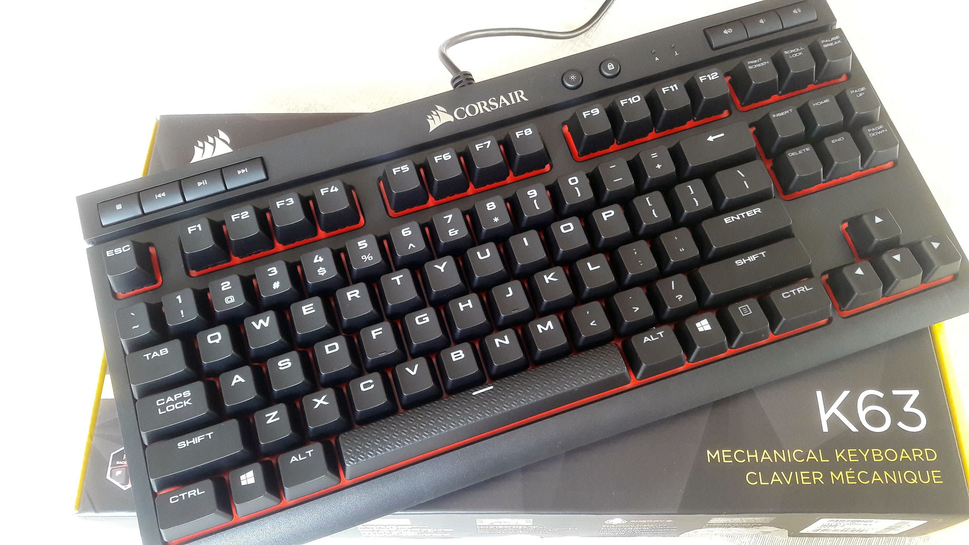 Out of date Addiction window Corsair K63 - TecnoGaming