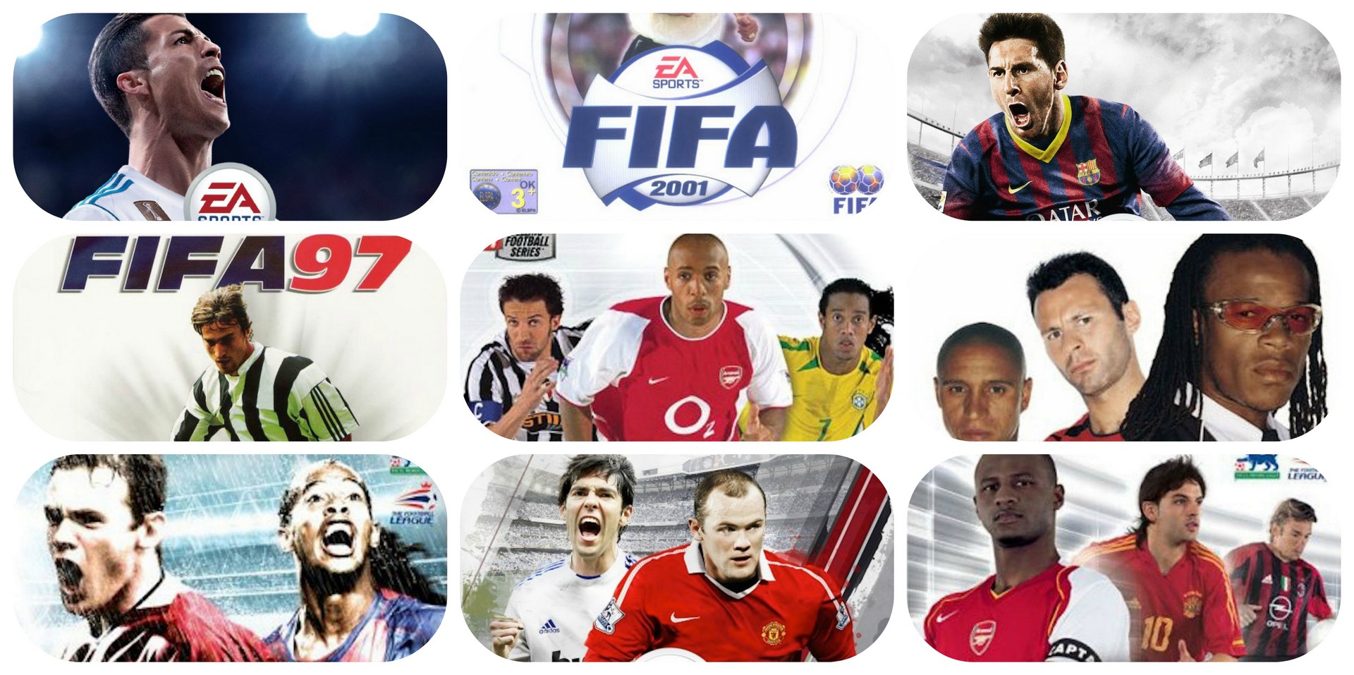 Repaso por todas las portadas del FIFA - TecnoGaming