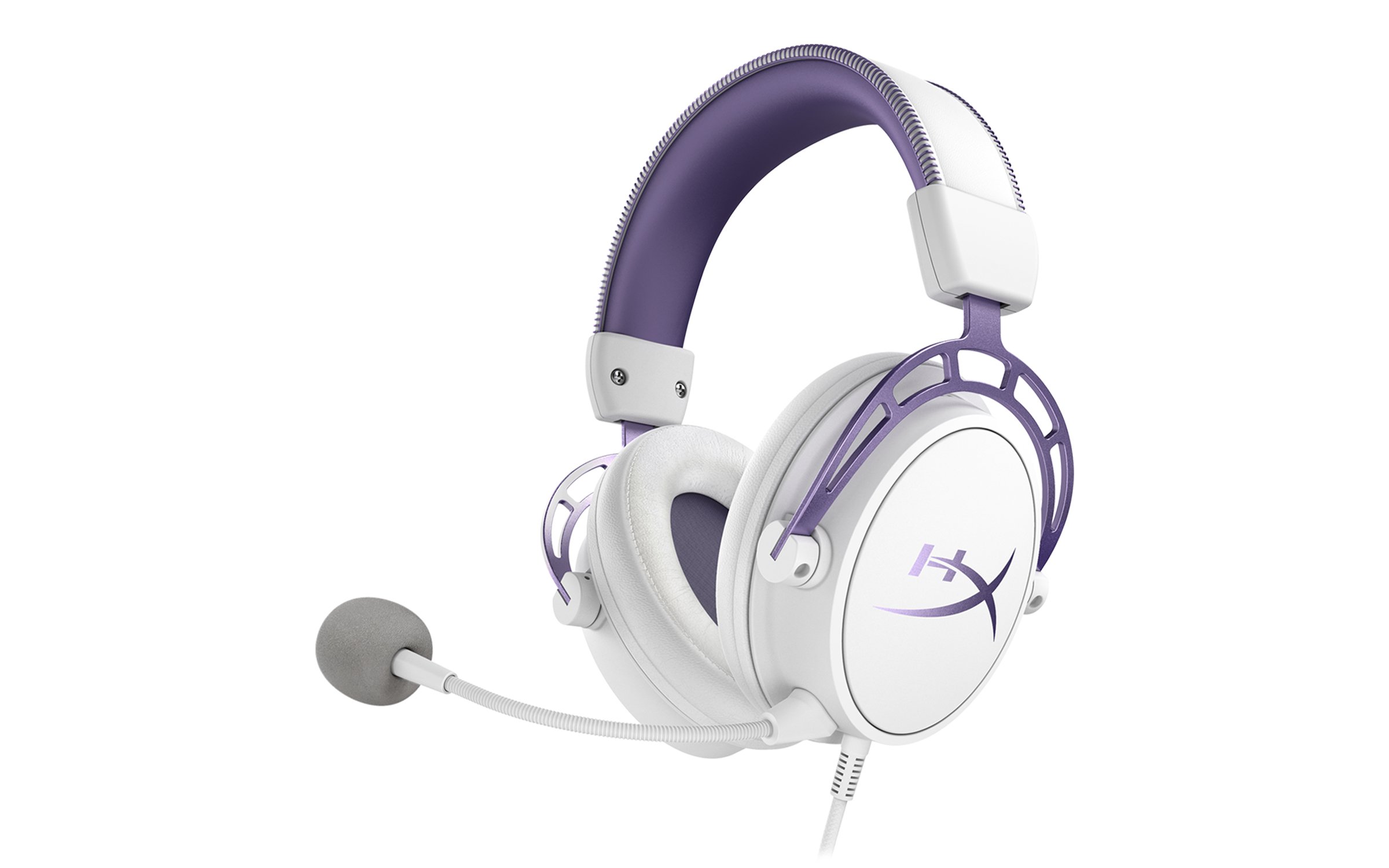 Auriculares HyperX Cloud Alpha Purple Edition con tecnología de cámara  doble - TecnoGaming