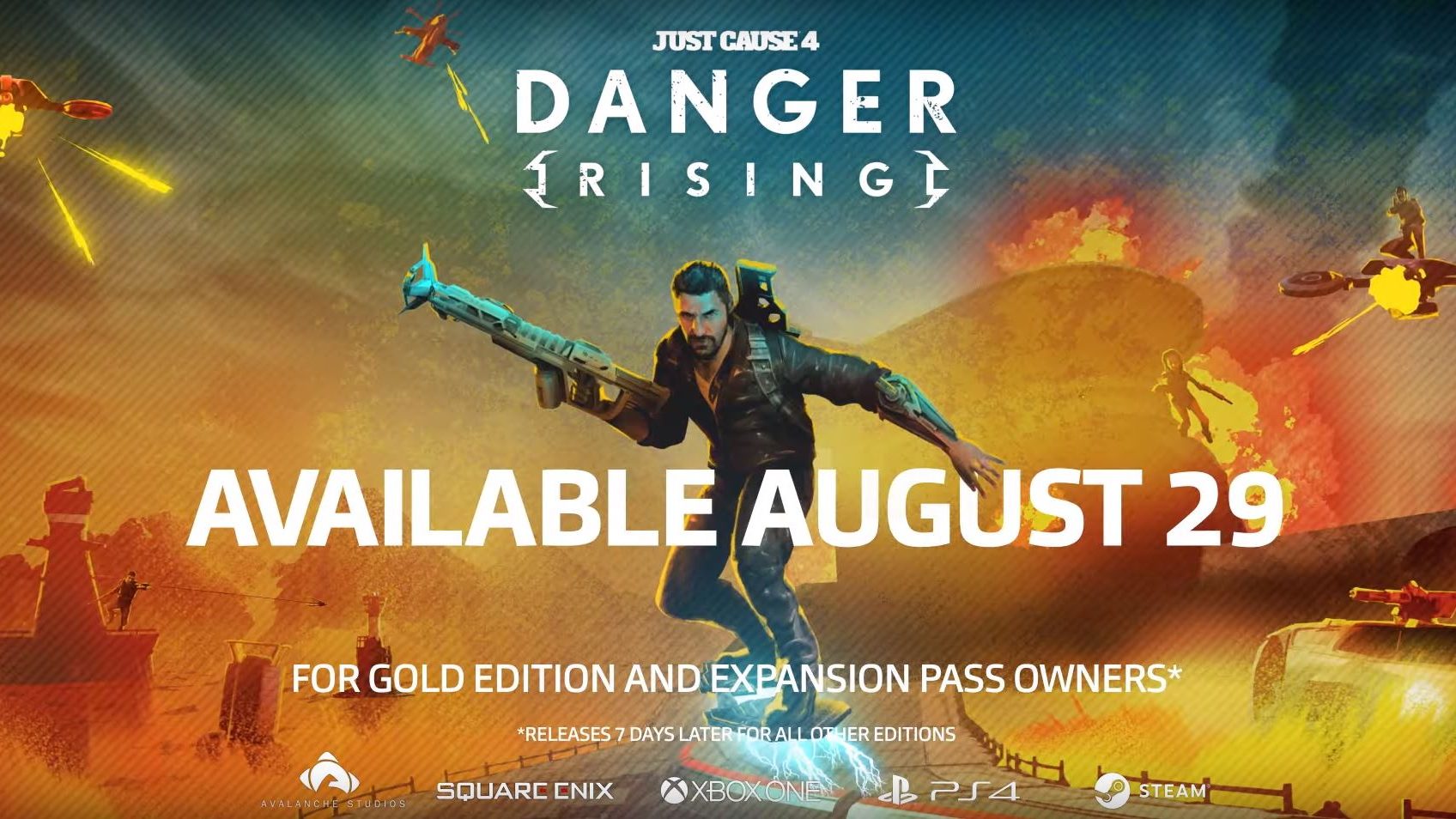 Just cause 4 danger rising как начать