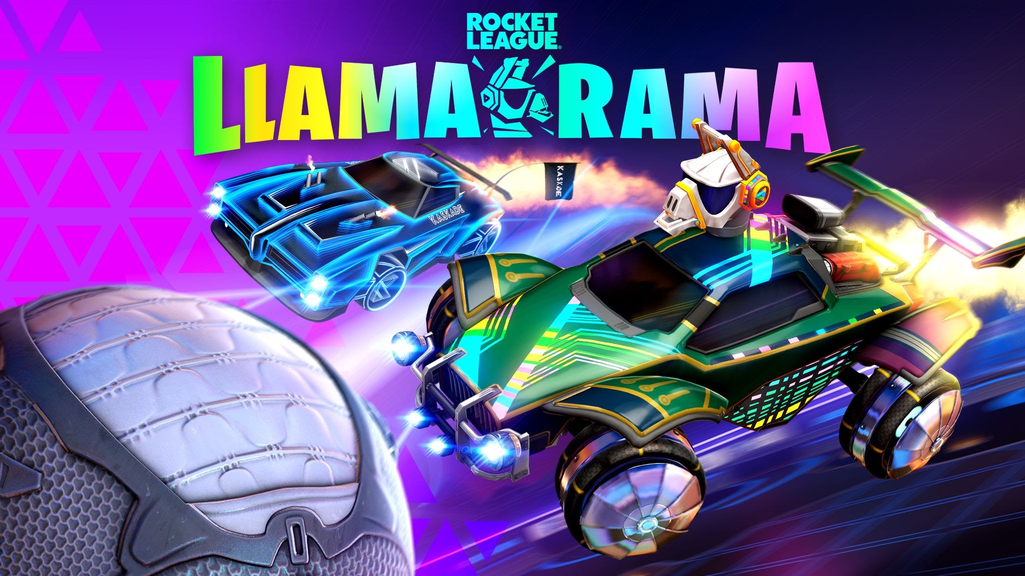 Vuelve LlamaRama, el evento que une a Fortnite y Rocket League