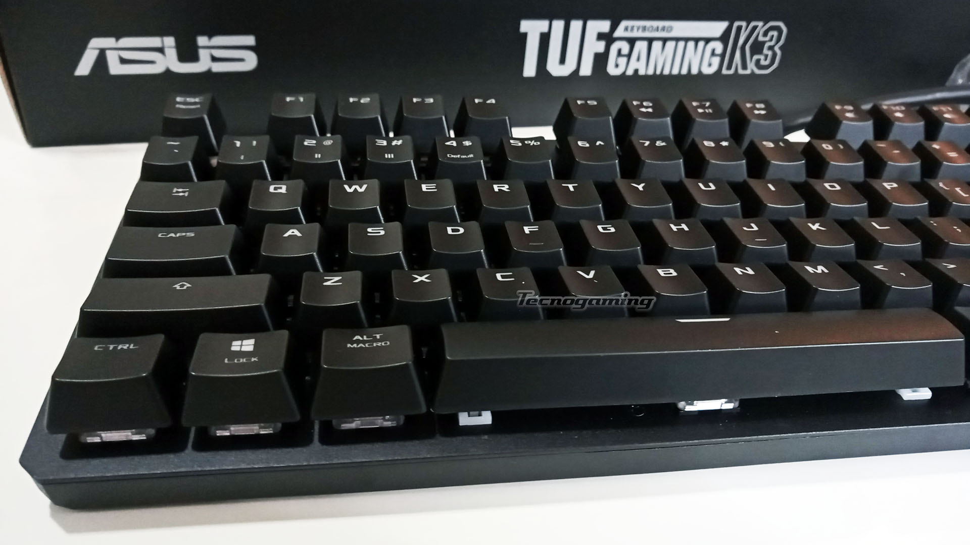 Asus tuf gaming k3 обзор