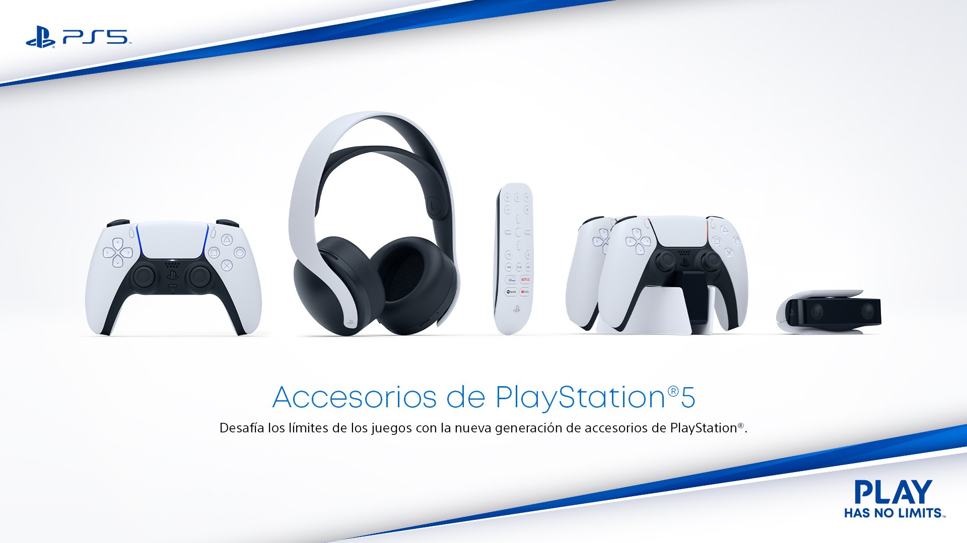 PlayStation presenta su línea completa de accesorios para PlayStation 5
