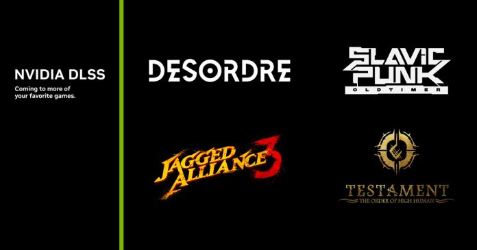 El 13 de julio, Testament: The Order of High Human se lanza con DLSS 2, y el 14 de julio se lanza Jagged Alliance 3 con DLSS 2.