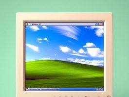 Monitor con Windows XP