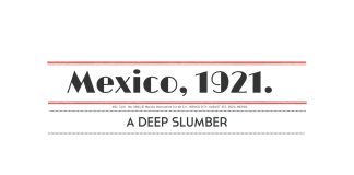 Mexico 1921 A Deep Slumber