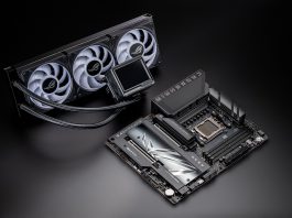 ROG Crosshair X870E Hero_w AIO cooler