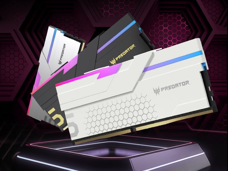 Predator Hermes RGB DDR5 memorias