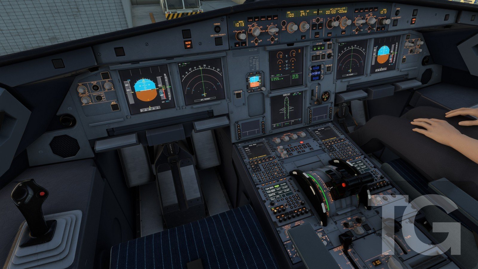 interior avion de Microsoft Flight Simulator 2024