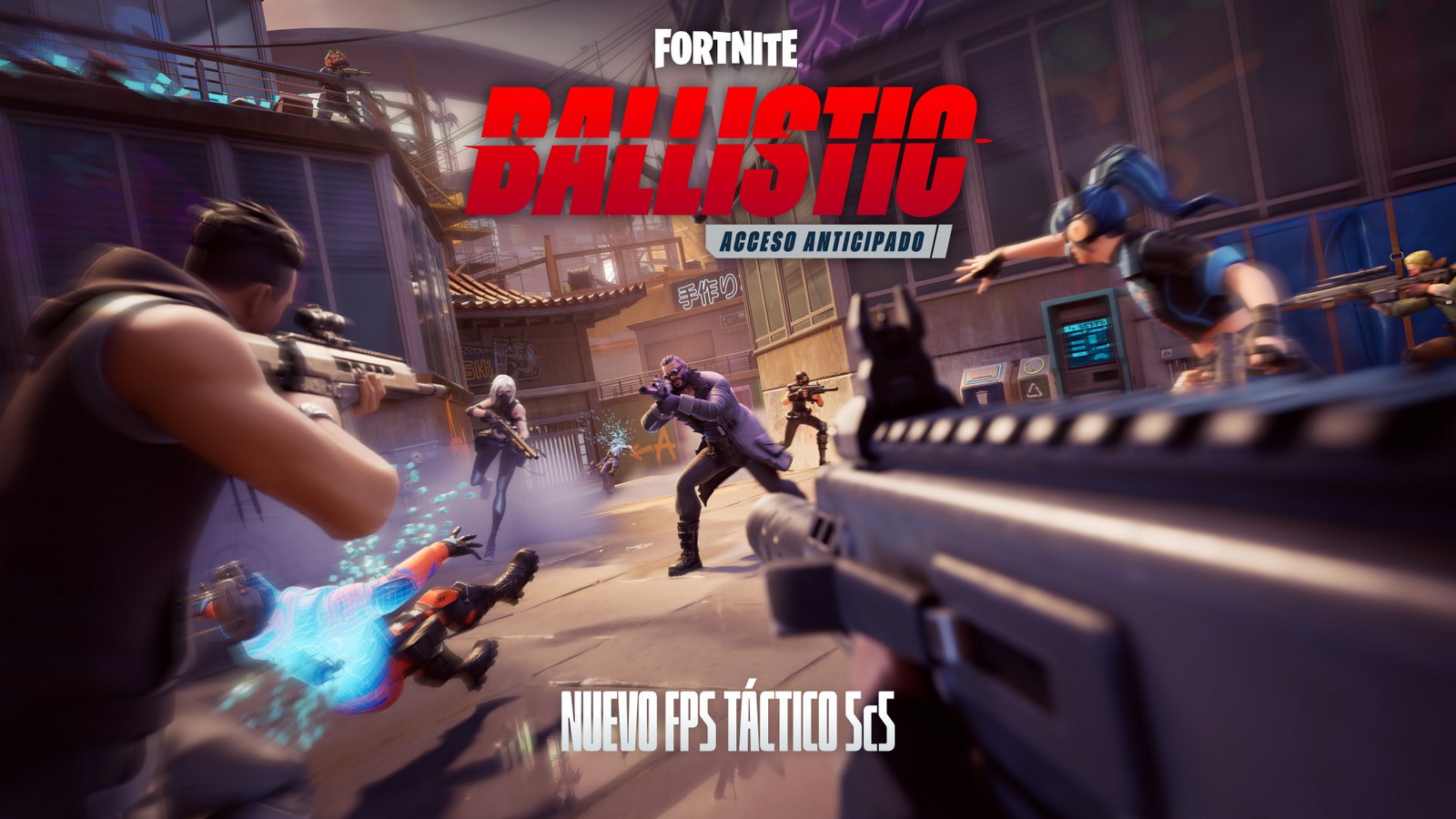 Fortnite introduce Ballistic, un modo de juego competitivo en primera persona