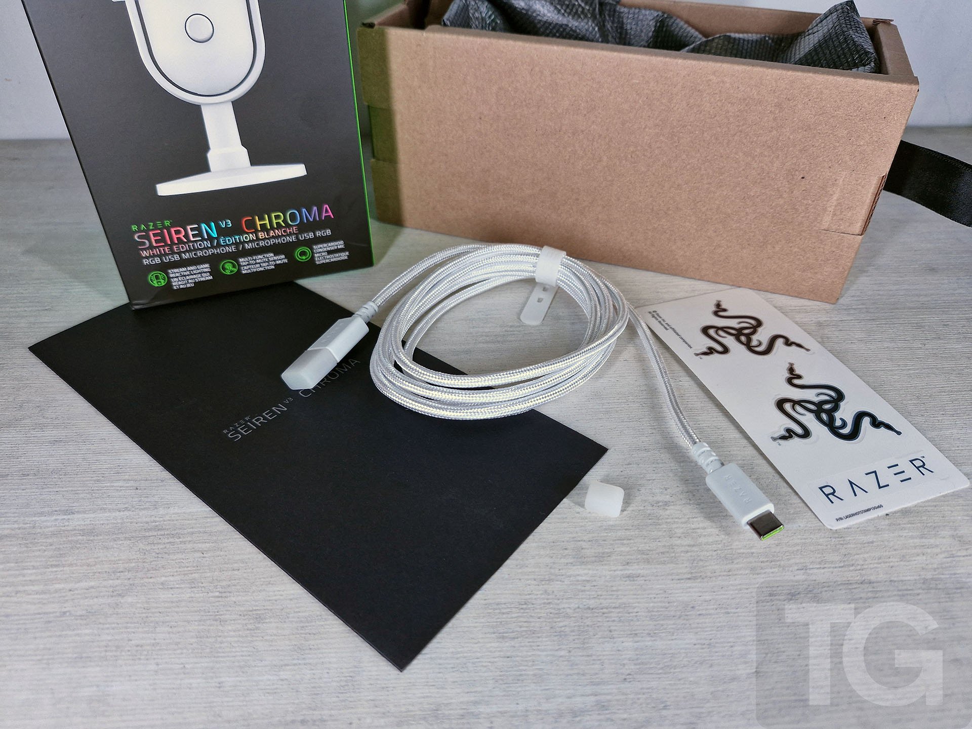 accesorios del Razer Seiren V3 Chroma