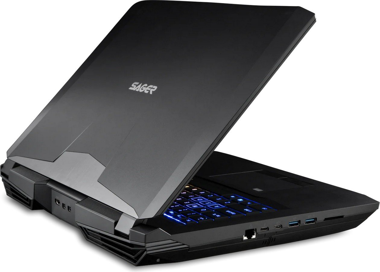 sager clevo gaming laptop