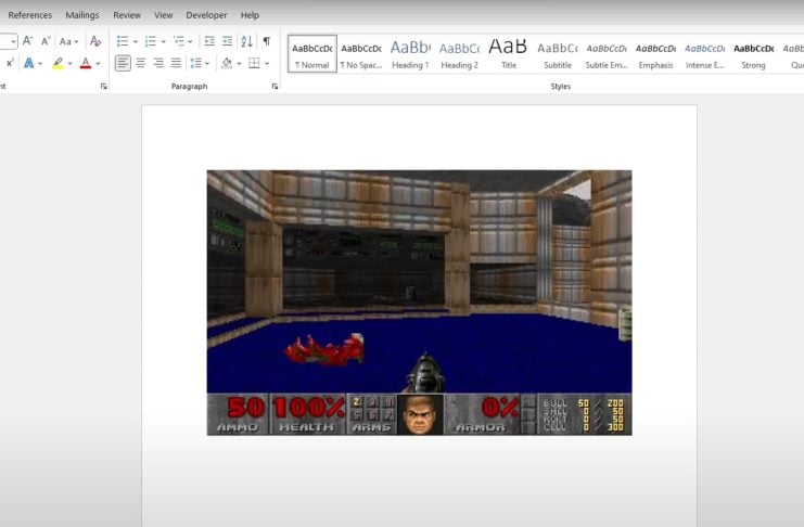 Doom en Word