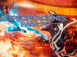 spiderman 2 PC especificaciones