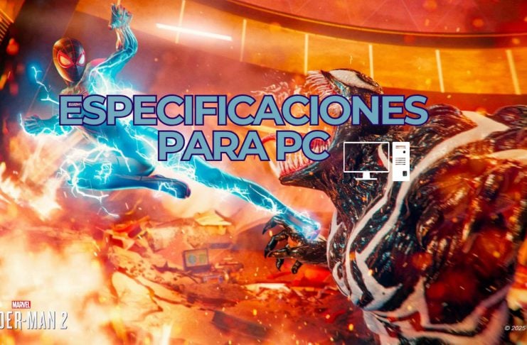 spiderman 2 PC especificaciones