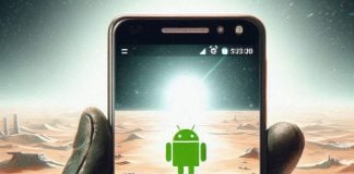 un celular Android