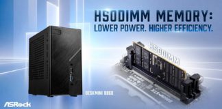 ASRock suma soporte para la memoria DDR5 HUDIMM en Intel