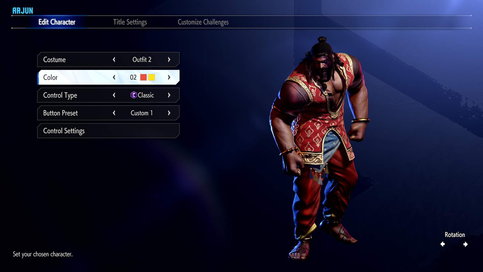Arjun se suma al roster de Street Fighter 6 en el Año 4