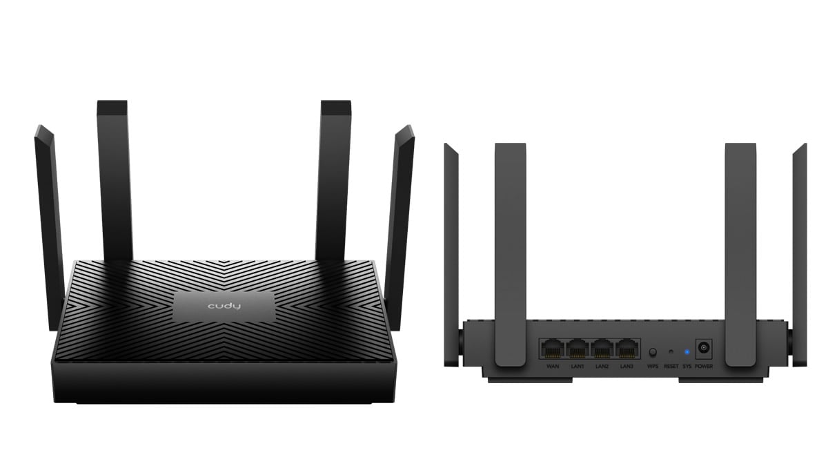 CUDY presenta el router WR1500: Wi-Fi 6 AX1500, puertos Gigabit y soporte Cudy Mesh