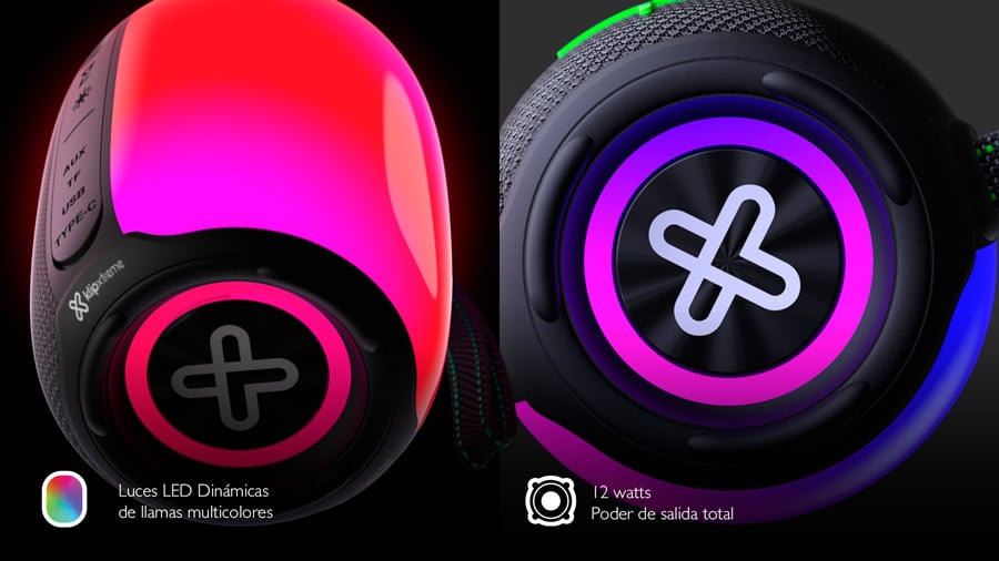 Klip Xtreme amplía su oferta con sus nuevos parlantes Bluetooth portátiles GrooveSplash y ZoundFire